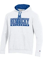 Champion Kentucky Wildcats Mens Stadium Flat Name Long Sleeve Hoodie