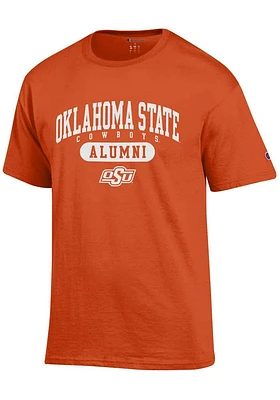 Champion Oklahoma State Cowboys Orange Pill Alumni Short Sleeve T Shirt