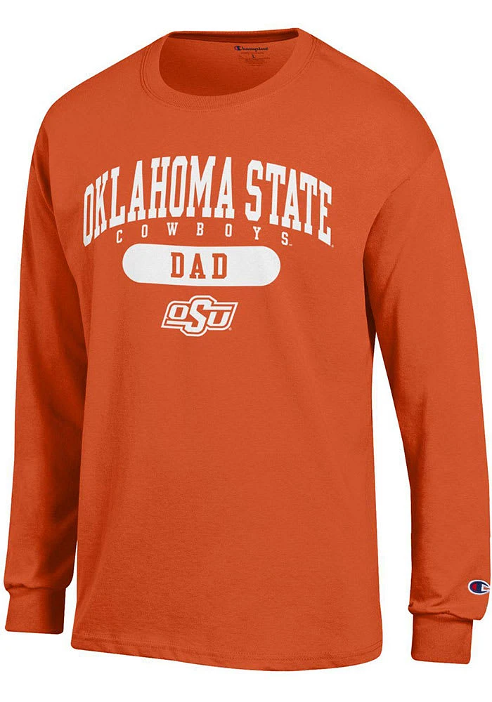 Champion Oklahoma State Cowboys Orange Pill Dad Long Sleeve T Shirt