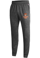 Champion Oklahoma State Cowboys Mens Grey Powerblend Closed Bottom Sweatpants