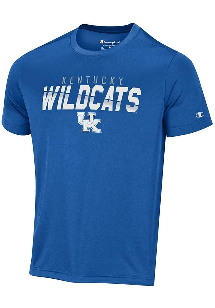 Champion Kentucky Wildcats Blue Stadium Impact Short Sleeve T Shirt