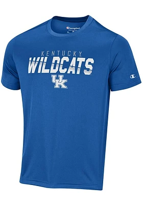 Champion Kentucky Wildcats Blue Stadium Impact Short Sleeve T Shirt