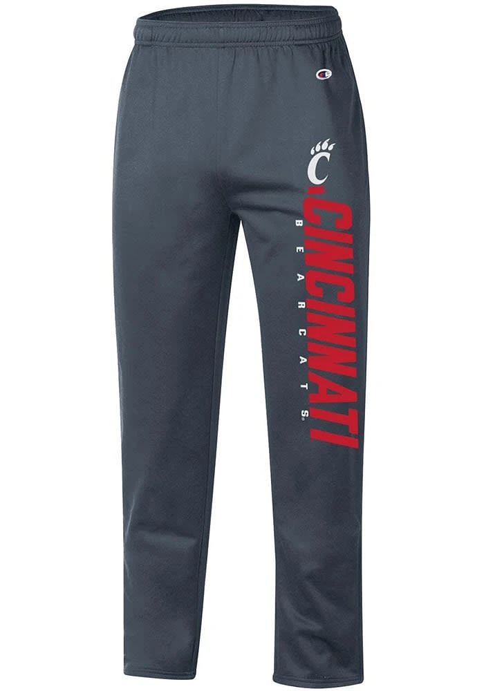 Champion Cincinnati Bearcats Mens Charcoal Stadium Fleece Pants