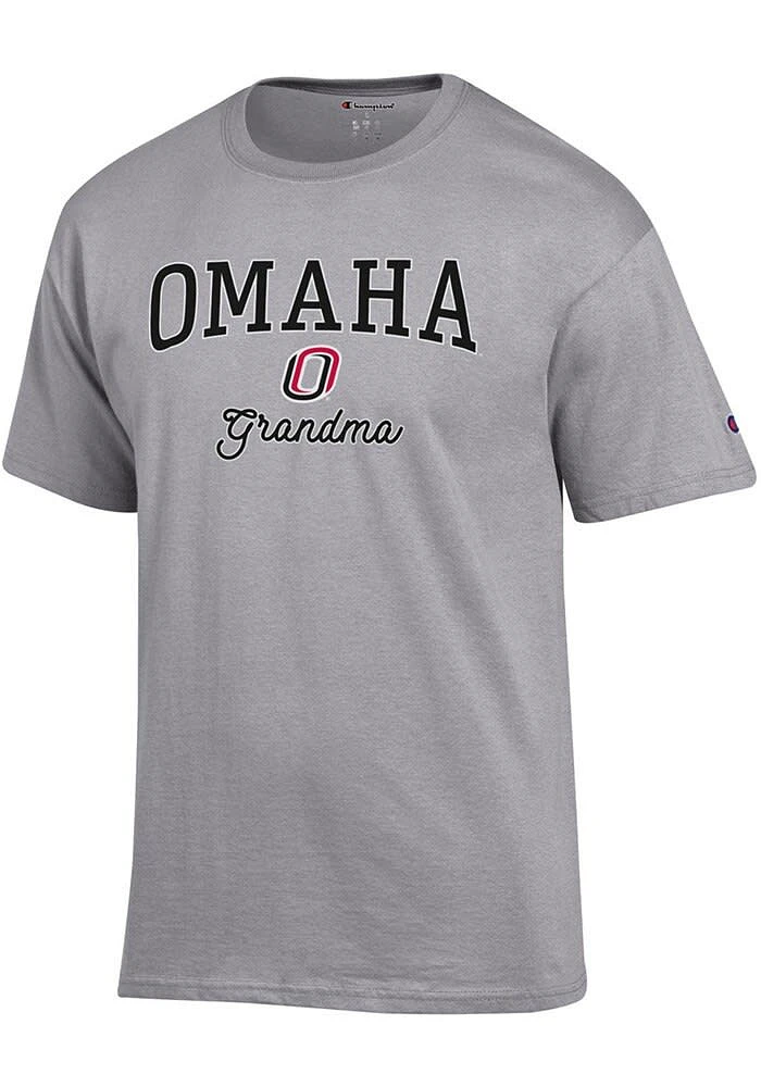 Champion UNO Mavericks Womens Grey Grandma Short Sleeve T-Shirt