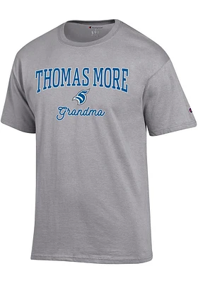 Champion Thomas More Saints Womens Grey Grandma Short Sleeve T-Shirt