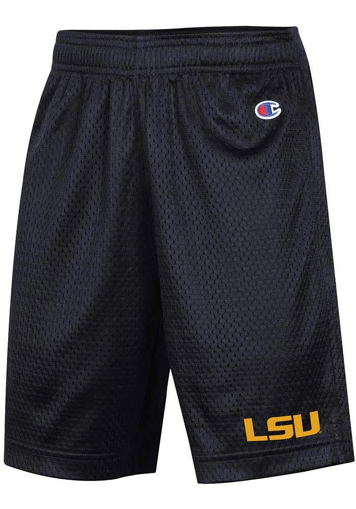 Champion LSU Tigers Youth Black Logo Shorts