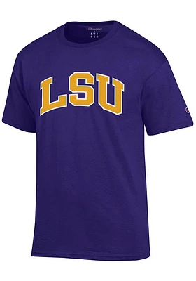 Champion LSU Tigers Arch Name Short Sleeve T Shirt