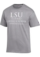 Champion LSU Tigers College of Business Short Sleeve T Shirt