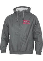 Champion Ohio State Buckeyes Mens Charcoal Old English Medium Weight Jacket