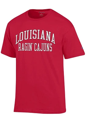 Champion Louisiana Ragin' Cajuns Arch Name Short Sleeve T Shirt