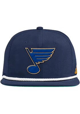 Adidas St Louis Blues Blue Rope Refresh Mens Snapback Hat