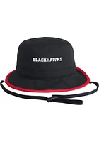 Adidas Chicago Blackhawks Red Logo Mens Bucket Hat