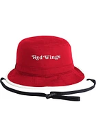 Adidas Detroit Red Wings Logo Mens Bucket Hat