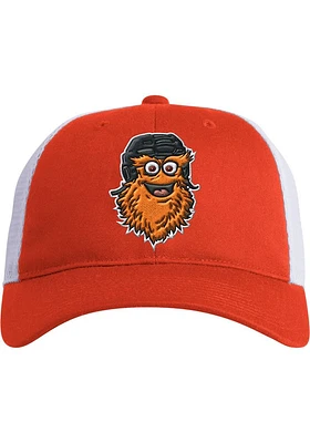 Adidas Philadelphia Flyers Relaxed Mascot Trucker Adjustable Hat - Orange