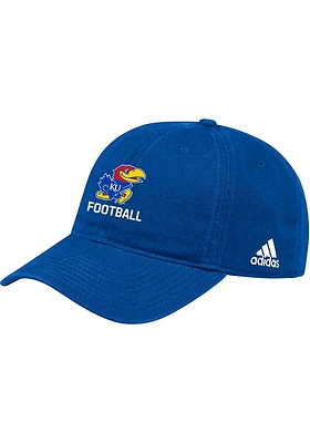 Adidas Kansas Jayhawks Football Washed Slouch Adjustable Hat