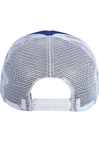 Adidas Kansas Jayhawks Script Foam Trucker Adjustable Hat - Blue