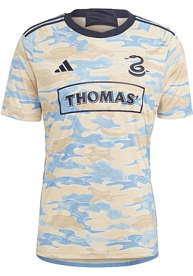 Philadelphia Union Mens Adidas Replica Soccer Away Jersey - White