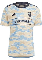 Philadelphia Union Mens Adidas Replica Soccer Away Jersey - White