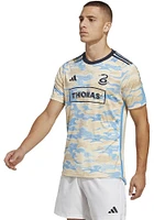Philadelphia Union Mens Adidas Replica Soccer Away Jersey - White