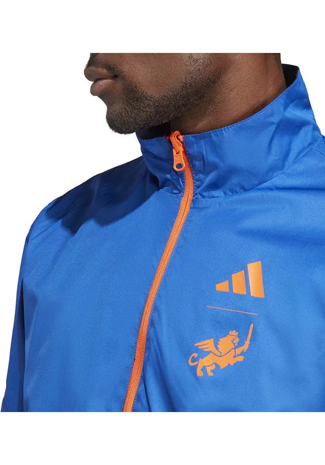 Adidas FC Cincinnati Mens Blue ANTHEM Track Jacket