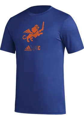 Adidas FC Cincinnati PREGAME CLUB ICON Short Sleeve T Shirt