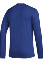 Adidas FC Cincinnati Blue PREGAME CLUB DNA Long Sleeve T-Shirt