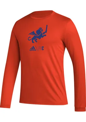 Adidas FC Cincinnati PREGAME CLUB ICON Long Sleeve T-Shirt