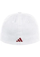 Adidas Indiana Hoosiers Mens White Slouch Stretch Flex Hat