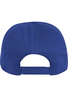 Adidas Kansas Jayhawks Blue Plate Flat Brim Mens Snapback Hat