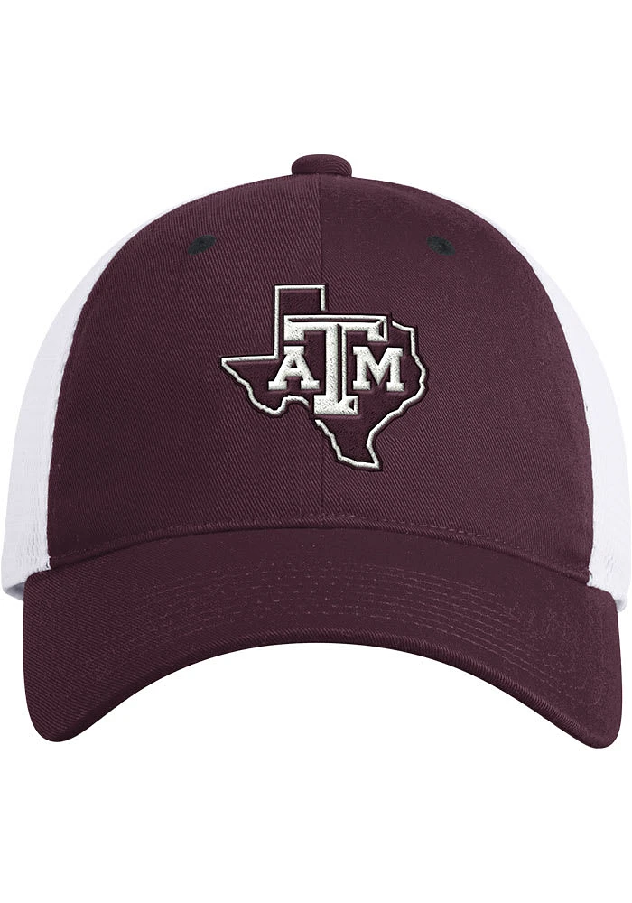 Adidas Texas A&M Aggies Mascot Slouch Trucker Adjustable Hat - Maroon