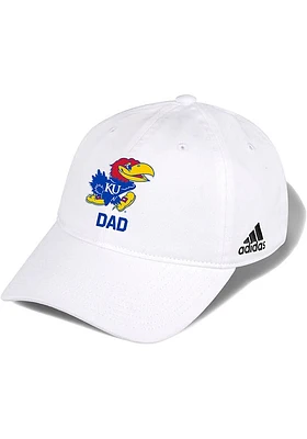 Adidas Kansas Jayhawks Dad Washed Slouch Adjustable Hat