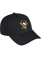 Adidas Pittsburgh Penguins Structured Adjustable Hat - Black
