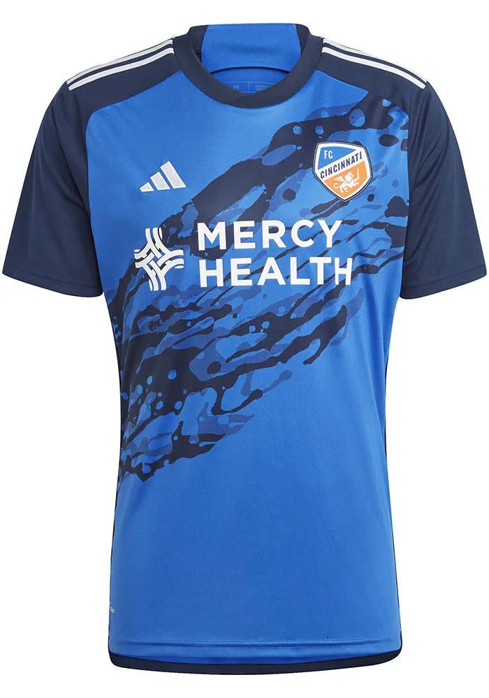 FC Cincinnati Mens Adidas Replica Soccer Home Jersey - Blue