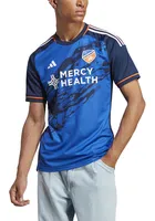 FC Cincinnati Mens Adidas Authentic Soccer Home Jersey - Blue