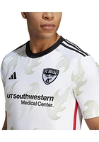 FC Dallas Mens Adidas Replica Soccer AWAY Jersey - White