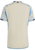 Philadelphia Union Mens Adidas Authentic Soccer AWAY Jersey - White