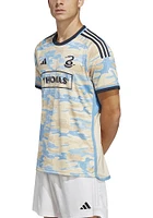 Philadelphia Union Mens Adidas Authentic Soccer AWAY Jersey - White