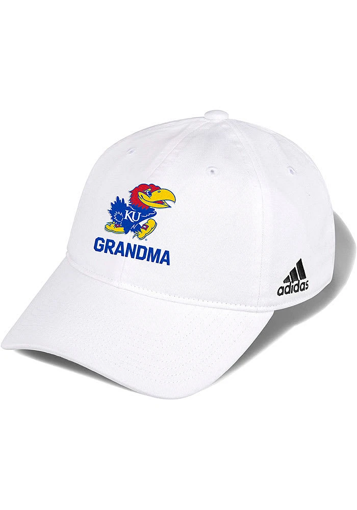 Adidas Kansas Jayhawks Grandma Washed Slouch Adjustable Hat