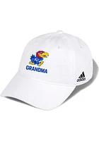 Adidas Kansas Jayhawks Grandma Washed Slouch Adjustable Hat