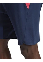 Adidas St Louis City SC Mens Navy Blue TRAVEL DESIGN Shorts