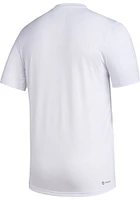 Adidas St Louis City SC White PREGAME CLUB DNA Short Sleeve T Shirt