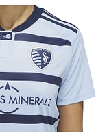 Adidas Sporting Kansas City Womens Blue 23/24 Home Replica Soccer Jersey