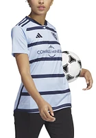 Adidas Sporting Kansas City Womens Blue 23/24 Home Replica Soccer Jersey