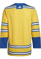 Adidas  St Louis Blues Mens Gold 2022 Reverse Retro Hockey Jersey