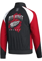 Adidas Detroit Red Wings Mens Black 2022 Reverse Retro Track Jacket