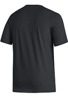 Adidas Dallas Stars Black 2022 Reverse Retro Fresh Short Sleeve T Shirt