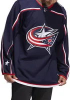 Adidas  Columbus Blue Jackets Mens Navy Primegreen Hockey Jersey