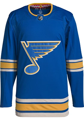 Adidas St Louis Blues Mens Primegreen Hockey Jersey