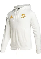 Adidas Pittsburgh Penguins Mens White Zero Dye QZ Long Sleeve Hoodie