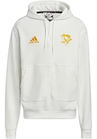 Adidas Pittsburgh Penguins Mens White Zero Dye QZ Long Sleeve Hoodie